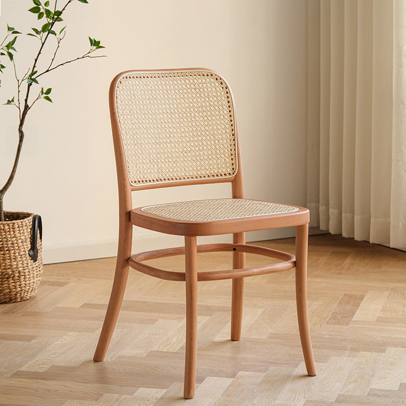 Traditional Style Dining Chair Kitchen Armless Side Chair with Wooden Legs Natural 1 Piece Clearhalo ' kitchen&dining_furn' 'Dining Chairs' 'Dining Tables & Seating' 'dining_chair' 'furn' 'furn_dining_chair' 'Furniture' 'furniture_dining_chair' 'Kitchen & Dining Furniture' 'kitchen' 4141066