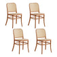 Traditional Style Dining Chair Kitchen Armless Side Chair with Wooden Legs Natural 4 Piece Set Clearhalo ' kitchen&dining_furn' 'Dining Chairs' 'Dining Tables & Seating' 'dining_chair' 'furn' 'furn_dining_chair' 'Furniture' 'furniture_dining_chair' 'Kitchen & Dining Furniture' 'kitchen' 4141071