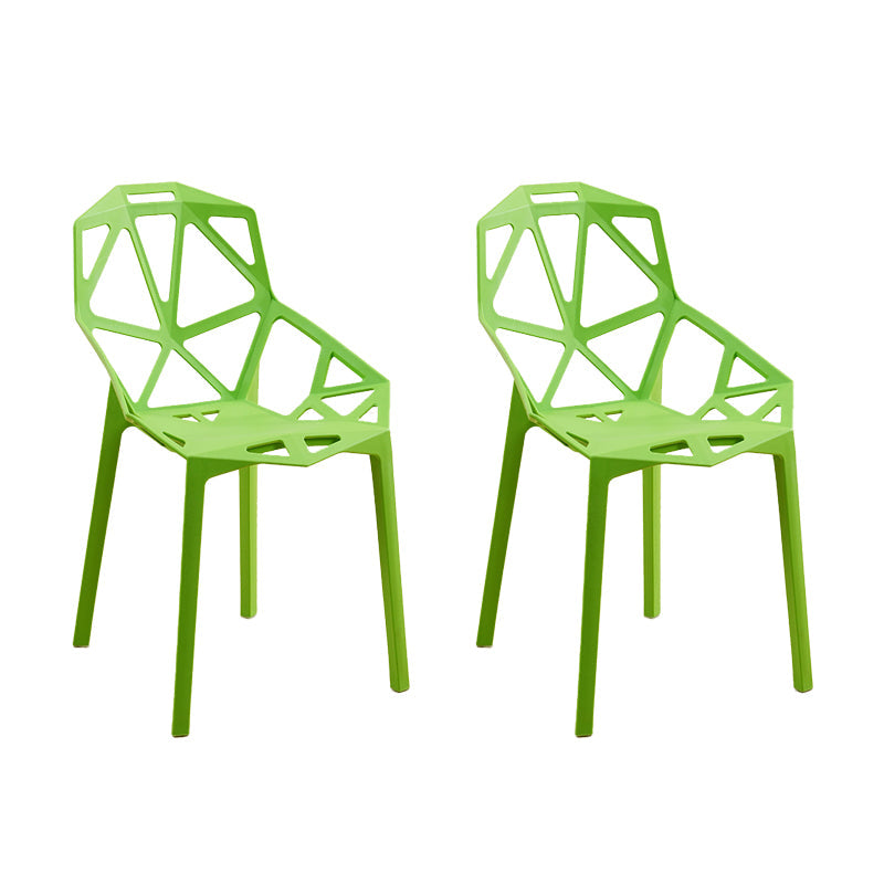Contemporary Style Dining Chairs Plastic Dining Arm Side Chair for Kitchen Green 2 Piece Set Clearhalo ' kitchen&dining_furn' 'Dining Chairs' 'Dining Tables & Seating' 'dining_chair' 'furn' 'furn_dining_chair' 'Furniture' 'furniture_dining_chair' 'Kitchen & Dining Furniture' 'kitchen' 4141086