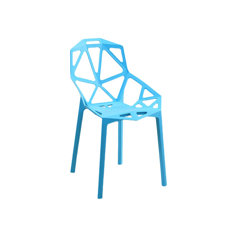 Contemporary Style Dining Chairs Plastic Dining Arm Side Chair for Kitchen Clearhalo ' kitchen&dining_furn' 'Dining Chairs' 'Dining Tables & Seating' 'dining_chair' 'furn' 'furn_dining_chair' 'Furniture' 'furniture_dining_chair' 'Kitchen & Dining Furniture' 'kitchen' 4141088