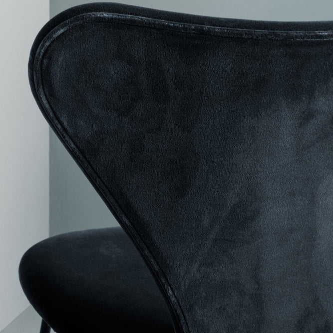 Modern Design Armless Side Chairs Solid Back Linen Fabric Dining Chairs Clearhalo ' kitchen&dining_furn' 'Dining Chairs' 'Dining Tables & Seating' 'dining_chair' 'furn' 'furn_dining_chair' 'Furniture' 'furniture_dining_chair' 'Kitchen & Dining Furniture' 'kitchen' 4141203