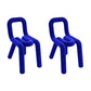 Contemporary Style Dining Chairs Armless Side Chairs with Metal Legs for Kitchen Royal Blue 2 Piece Set Clearhalo ' kitchen&dining_furn' 'Dining Chairs' 'Dining Tables & Seating' 'dining_chair' 'furn' 'furn_dining_chair' 'Furniture' 'furniture_dining_chair' 'Kitchen & Dining Furniture' 'kitchen' 4141264