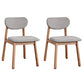 Modern 1/2/4/5 Pieces Dining Set Solid Wood Dining Furniture Set /Separate Items 2 Grey Chairs Clearhalo 'Dining Room Sets' 'Dining Tables & Seating' 'dining_room_set' 'furn' 'furn_dining_room_set' 'Furniture' 'furniture_dining_room_set' 'Kitchen & Dining Furniture' 'kitchen&dining_furn' 'kitchen' 4142264