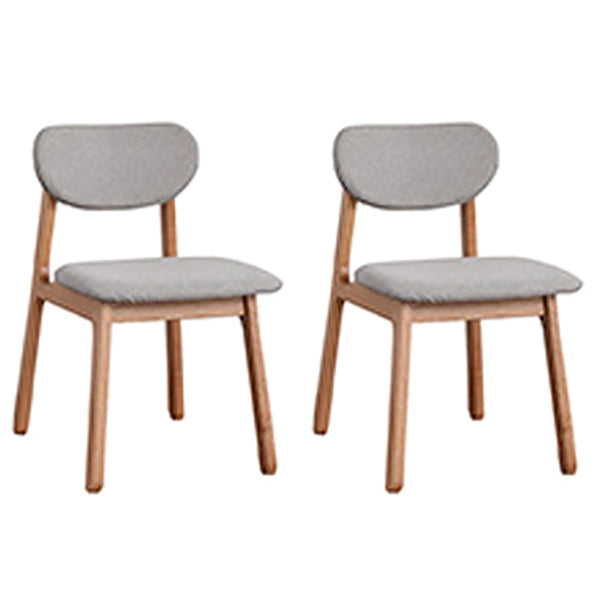 Modern 1/2/4/5 Pieces Dining Set Solid Wood Dining Furniture Set /Separate Items 2 Grey Chairs Clearhalo 'Dining Room Sets' 'Dining Tables & Seating' 'dining_room_set' 'furn' 'furn_dining_room_set' 'Furniture' 'furniture_dining_room_set' 'Kitchen & Dining Furniture' 'kitchen&dining_furn' 'kitchen' 4142264