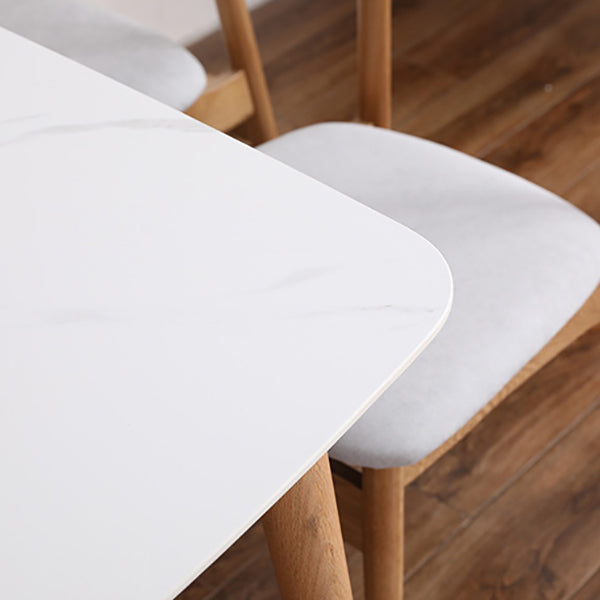 Modern 1/2/4/5 Pieces Dining Set Solid Wood Dining Furniture Set /Separate Items Clearhalo 'Dining Room Sets' 'Dining Tables & Seating' 'dining_room_set' 'furn' 'furn_dining_room_set' 'Furniture' 'furniture_dining_room_set' 'Kitchen & Dining Furniture' 'kitchen&dining_furn' 'kitchen' 4142270