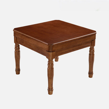 Mid-Century Modern Dining Table Solid Wood Drop-Leaf Table for Home Use Without Chairs Clearhalo ' dining_table' 'Dining Tables & Seating' 'Dining Tables' 'furn' 'furn_dining_table' 'Furniture' 'furniture_dining_table' 'Kitchen & Dining Furniture' 'kitchen&dining_furn' 'kitchen' 'kitchen_dining_table' 4154788