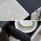 Mid-Century Modern Rectangle Dining Table Drop-Leaf Table for Kitchen (only table) Clearhalo ' dining_table' 'Dining Tables & Seating' 'Dining Tables' 'furn' 'furn_dining_table' 'Furniture' 'furniture_dining_table' 'Kitchen & Dining Furniture' 'kitchen&dining_furn' 'kitchen' 'kitchen_dining_table' 4154801