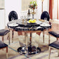 Marble Dining Table Luxury Style Single Pedestal Base Round Table for Dining Room Clearhalo ' dining_table' 'Dining Tables & Seating' 'Dining Tables' 'furn' 'furn_dining_table' 'Furniture' 'furniture_dining_table' 'Kitchen & Dining Furniture' 'kitchen&dining_furn' 'kitchen' 'kitchen_dining_table' 4154832