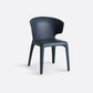 Modern Metal Dining Room Chair Wingback Arm Single Chair for Home Use Blue Clearhalo ' kitchen&dining_furn' 'Dining Chairs' 'Dining Tables & Seating' 'dining_chair' 'furn' 'furn_dining_chair' 'Furniture' 'furniture_dining_chair' 'Kitchen & Dining Furniture' 'kitchen' 4154936