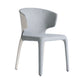 Modern Metal Dining Room Chair Wingback Arm Single Chair for Home Use Clearhalo ' kitchen&dining_furn' 'Dining Chairs' 'Dining Tables & Seating' 'dining_chair' 'furn' 'furn_dining_chair' 'Furniture' 'furniture_dining_chair' 'Kitchen & Dining Furniture' 'kitchen' 4154943