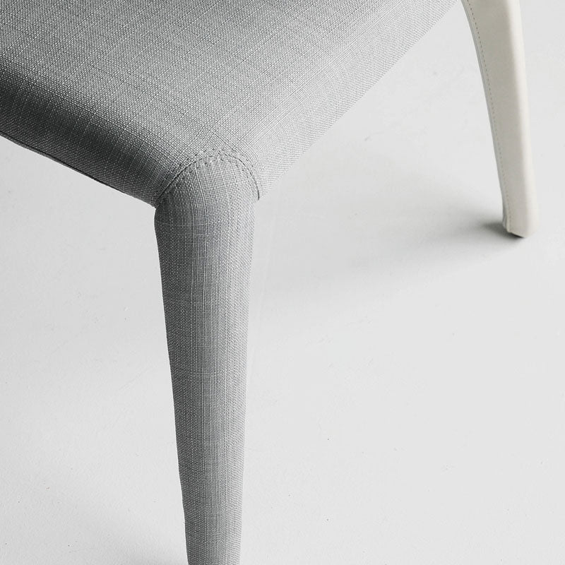 Modern Metal Dining Room Chair Wingback Arm Single Chair for Home Use Clearhalo ' kitchen&dining_furn' 'Dining Chairs' 'Dining Tables & Seating' 'dining_chair' 'furn' 'furn_dining_chair' 'Furniture' 'furniture_dining_chair' 'Kitchen & Dining Furniture' 'kitchen' 4154944