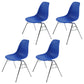 Industrial Style Armless Side Chairs Solid Back Plastic Dining Chair for Home Dark Blue Set of 4 Clearhalo ' kitchen&dining_furn' 'Dining Chairs' 'Dining Tables & Seating' 'dining_chair' 'Furniture' 'furniture_dining_chair' 'Kitchen & Dining Furniture' 'kitchen' 4154990