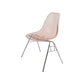 Industrial Style Armless Side Chairs Solid Back Plastic Dining Chair for Home Pink 1 Piece Clearhalo ' kitchen&dining_furn' 'Dining Chairs' 'Dining Tables & Seating' 'dining_chair' 'Furniture' 'furniture_dining_chair' 'Kitchen & Dining Furniture' 'kitchen' 4155003