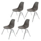 Industrial Style Armless Side Chairs Solid Back Plastic Dining Chair for Home Grey Set of 4 Clearhalo ' kitchen&dining_furn' 'Dining Chairs' 'Dining Tables & Seating' 'dining_chair' 'Furniture' 'furniture_dining_chair' 'Kitchen & Dining Furniture' 'kitchen' 4155014