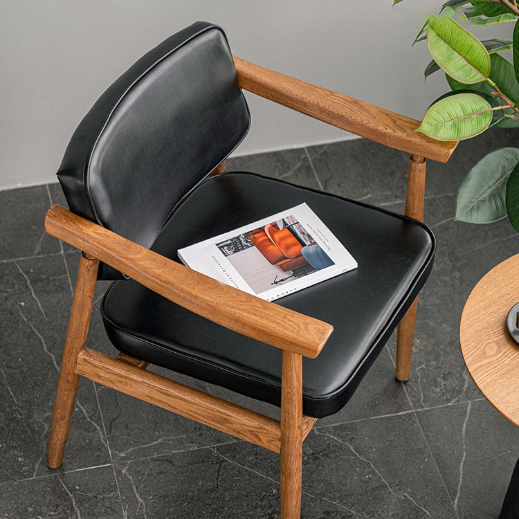 Traditional Style Dining Chairs Kitchen Arm Side Chairs with Wooden Legs Clearhalo ' kitchen&dining_furn' 'Dining Chairs' 'Dining Tables & Seating' 'dining_chair' 'furn' 'furn_dining_chair' 'Furniture' 'furniture_dining_chair' 'Kitchen & Dining Furniture' 'kitchen' 4155019