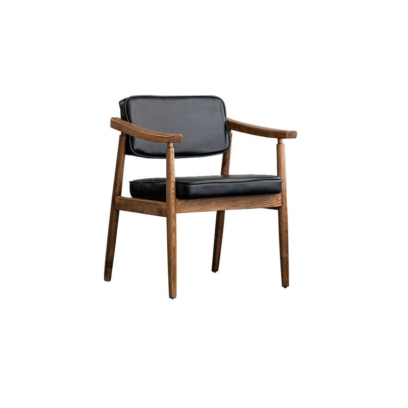 Traditional Style Dining Chairs Kitchen Arm Side Chairs with Wooden Legs Clearhalo ' kitchen&dining_furn' 'Dining Chairs' 'Dining Tables & Seating' 'dining_chair' 'furn' 'furn_dining_chair' 'Furniture' 'furniture_dining_chair' 'Kitchen & Dining Furniture' 'kitchen' 4155023