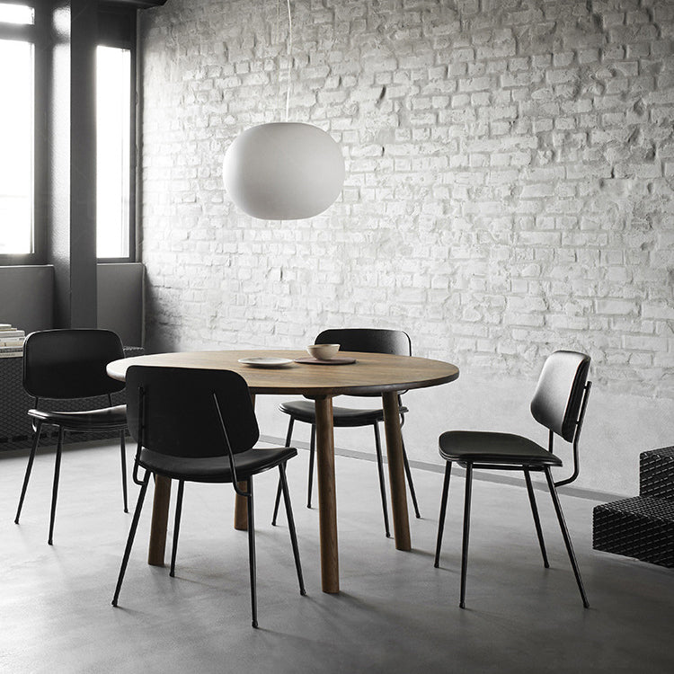 Industrial Upholstered Dining Side Chairs Open Back Dining Side Chairs Clearhalo ' kitchen&dining_furn' 'Dining Chairs' 'Dining Tables & Seating' 'dining_chair' 'furn' 'furn_dining_chair' 'Furniture' 'furniture_dining_chair' 'Kitchen & Dining Furniture' 'kitchen' 4155072