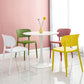 Contemporary Style Plastic Dining Armless Chair Open Back Dining Side Chairs Clearhalo ' kitchen&dining_furn' 'Dining Chairs' 'Dining Tables & Seating' 'dining_chair' 'furn' 'furn_dining_chair' 'Furniture' 'furniture_dining_chair' 'Kitchen & Dining Furniture' 'kitchen' 4155121