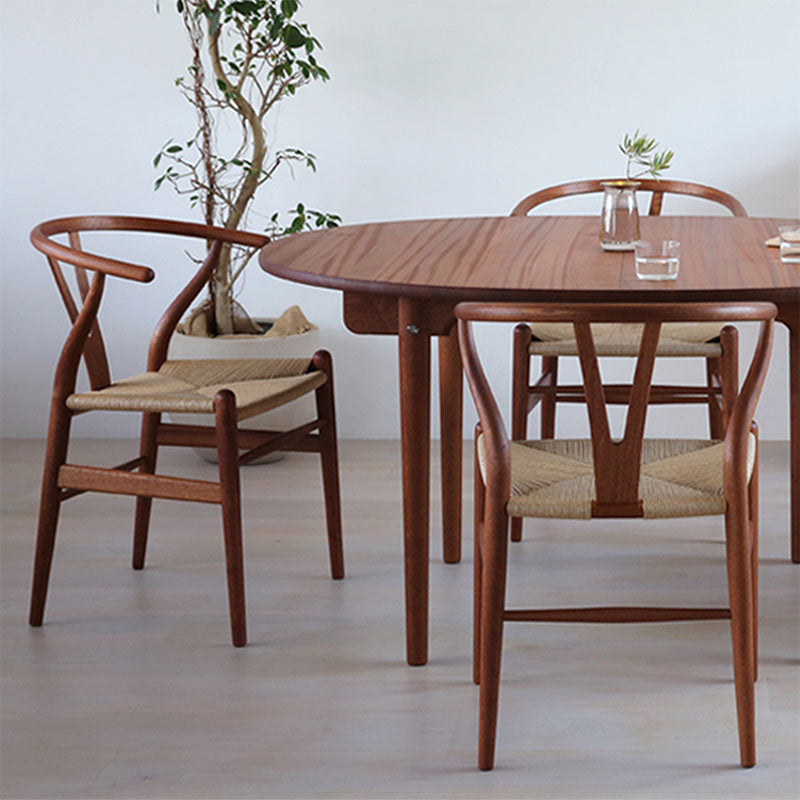 Contemporary Wood Dining Room Chair Wicker Single Dining Chair for Home Use Clearhalo ' kitchen&dining_furn' 'Dining Chairs' 'Dining Tables & Seating' 'dining_chair' 'furn' 'furn_dining_chair' 'Furniture' 'furniture_dining_chair' 'Kitchen & Dining Furniture' 'kitchen' 4155154