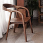 Contemporary Solid Wood Dining Arm Chair Open Back Single Dining Side Chair Clearhalo ' kitchen&dining_furn' 'Dining Chairs' 'Dining Tables & Seating' 'dining_chair' 'furn' 'furn_dining_chair' 'Furniture' 'furniture_dining_chair' 'Kitchen & Dining Furniture' 'kitchen' 4155188