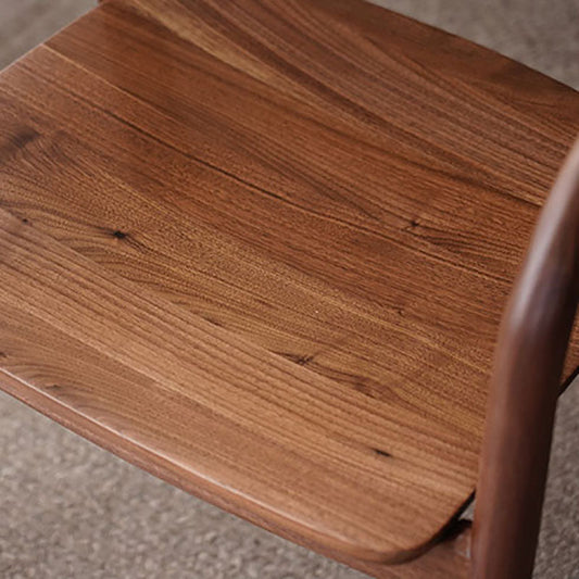 Contemporary Solid Wood Dining Arm Chair Open Back Single Dining Side Chair Clearhalo ' kitchen&dining_furn' 'Dining Chairs' 'Dining Tables & Seating' 'dining_chair' 'furn' 'furn_dining_chair' 'Furniture' 'furniture_dining_chair' 'Kitchen & Dining Furniture' 'kitchen' 4155195