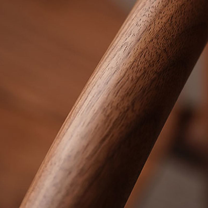 Contemporary Solid Wood Dining Arm Chair Open Back Single Dining Side Chair Clearhalo ' kitchen&dining_furn' 'Dining Chairs' 'Dining Tables & Seating' 'dining_chair' 'furn' 'furn_dining_chair' 'Furniture' 'furniture_dining_chair' 'Kitchen & Dining Furniture' 'kitchen' 4155197