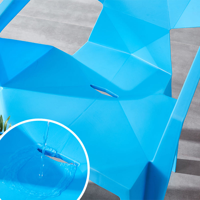 Contemporary Style Dining Chairs Plastic Dining Arm Side Chairs for Kitchen (Set of 4) Clearhalo ' kitchen&dining_furn' 'Dining Chairs' 'Dining Tables & Seating' 'dining_chair' 'furn' 'furn_dining_chair' 'Furniture' 'furniture_dining_chair' 'Kitchen & Dining Furniture' 'kitchen' 4155245