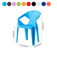 Contemporary Style Dining Chairs Plastic Dining Arm Side Chairs for Kitchen (Set of 4) Clearhalo ' kitchen&dining_furn' 'Dining Chairs' 'Dining Tables & Seating' 'dining_chair' 'furn' 'furn_dining_chair' 'Furniture' 'furniture_dining_chair' 'Kitchen & Dining Furniture' 'kitchen' 4155254