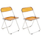 Industrial Style Plastic Dining Armless Chair Open Back Folding Side Chairs Tan 2 Piece Set Clearhalo ' kitchen&dining_furn' 'Dining Chairs' 'Dining Tables & Seating' 'dining_chair' 'furn' 'furn_dining_chair' 'Furniture' 'furniture_dining_chair' 'Kitchen & Dining Furniture' 'kitchen' 4155321