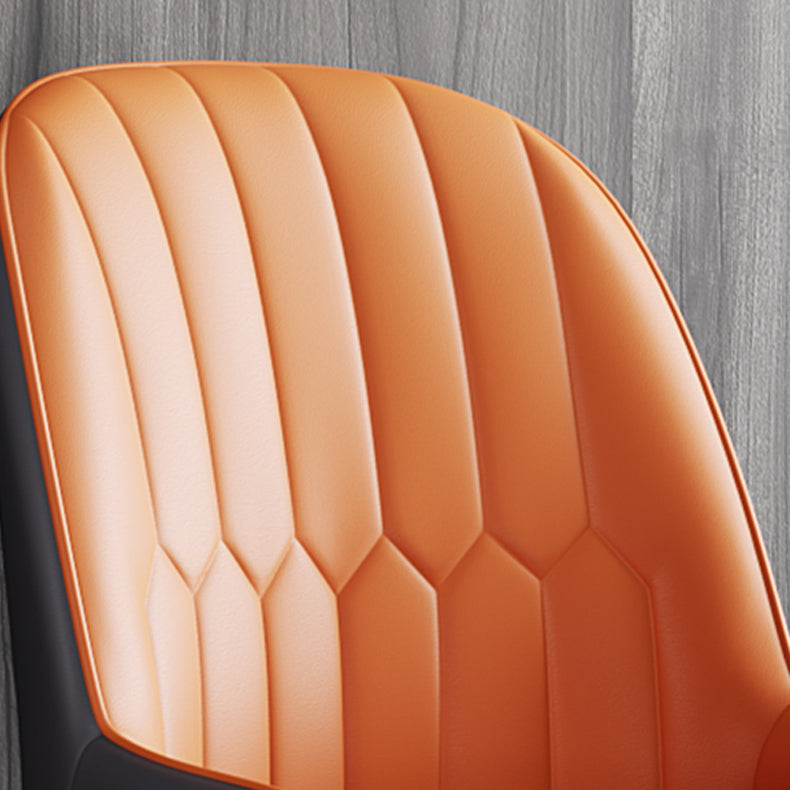 Scandinavian Style Metal Chairs Set Dining Room Kitchen Parsons Chairs Clearhalo ' kitchen&dining_furn' 'Dining Chairs' 'Dining Tables & Seating' 'dining_chair' 'furn' 'furn_dining_chair' 'Furniture' 'furniture_dining_chair' 'Kitchen & Dining Furniture' 'kitchen' 4155347