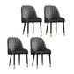 Scandinavian Style Metal Chairs Set Dining Room Kitchen Parsons Chairs Black 4 Piece Set Brass Gold Clearhalo ' kitchen&dining_furn' 'Dining Chairs' 'Dining Tables & Seating' 'dining_chair' 'furn' 'furn_dining_chair' 'Furniture' 'furniture_dining_chair' 'Kitchen & Dining Furniture' 'kitchen' 4155369