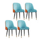 Scandinavian Style Metal Chairs Set Dining Room Kitchen Parsons Chairs Blue 4 Piece Set Brass Gold Clearhalo ' kitchen&dining_furn' 'Dining Chairs' 'Dining Tables & Seating' 'dining_chair' 'furn' 'furn_dining_chair' 'Furniture' 'furniture_dining_chair' 'Kitchen & Dining Furniture' 'kitchen' 4155381