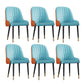 Scandinavian Style Metal Chairs Set Dining Room Kitchen Parsons Chairs Blue 6 Piece Set Brass Gold Clearhalo ' kitchen&dining_furn' 'Dining Chairs' 'Dining Tables & Seating' 'dining_chair' 'furn' 'furn_dining_chair' 'Furniture' 'furniture_dining_chair' 'Kitchen & Dining Furniture' 'kitchen' 4155382
