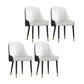Scandinavian Style Metal Chairs Set Dining Room Kitchen Parsons Chairs Black White 4 Piece Set Brass Gold Clearhalo ' kitchen&dining_furn' 'Dining Chairs' 'Dining Tables & Seating' 'dining_chair' 'furn' 'furn_dining_chair' 'Furniture' 'furniture_dining_chair' 'Kitchen & Dining Furniture' 'kitchen' 4155384