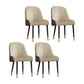 Scandinavian Style Metal Chairs Set Dining Room Kitchen Parsons Chairs Beige 4 Piece Set Brass Gold Clearhalo ' kitchen&dining_furn' 'Dining Chairs' 'Dining Tables & Seating' 'dining_chair' 'furn' 'furn_dining_chair' 'Furniture' 'furniture_dining_chair' 'Kitchen & Dining Furniture' 'kitchen' 4155387