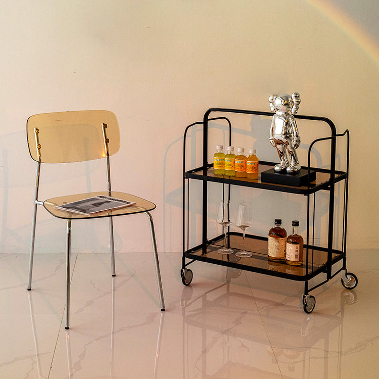 Nordic Style Metal Dining Room Chairs Plastic Dining Armless Chair for Restaurant Clearhalo ' kitchen&dining_furn' 'Dining Chairs' 'Dining Tables & Seating' 'dining_chair' 'furn' 'furn_dining_chair' 'Furniture' 'furniture_dining_chair' 'Kitchen & Dining Furniture' 'kitchen' 4155412