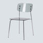 Nordic Style Metal Dining Room Chairs Plastic Dining Armless Chair for Restaurant Smoke Gray 1 Piece Silver Clearhalo ' kitchen&dining_furn' 'Dining Chairs' 'Dining Tables & Seating' 'dining_chair' 'furn' 'furn_dining_chair' 'Furniture' 'furniture_dining_chair' 'Kitchen & Dining Furniture' 'kitchen' 4155417