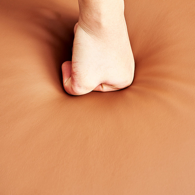 Indoor Industrial Side Chair Solid Back Metal Upholstered Dining Room Chair (Set of 2) Clearhalo ' kitchen&dining_furn' 'Dining Chairs' 'Dining Tables & Seating' 'dining_chair' 'furn' 'furn_dining_chair' 'Furniture' 'furniture_dining_chair' 'Kitchen & Dining Furniture' 'kitchen' 4155460