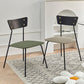 Industrial Style Upholstered Armless Dining Chairs Open Back Dining Side Chairs for Home Clearhalo ' kitchen&dining_furn' 'Dining Chairs' 'Dining Tables & Seating' 'dining_chair' 'furn' 'furn_dining_chair' 'Furniture' 'furniture_dining_chair' 'Kitchen & Dining Furniture' 'kitchen' 4155603