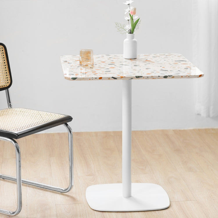 Metal Industrial Square Dining Table Cement Table for Kitchen and Dining Room Clearhalo ' dining_table' 'Dining Tables & Seating' 'Dining Tables' 'furn' 'furn_dining_table' 'Furniture' 'furniture_dining_table' 'Kitchen & Dining Furniture' 'kitchen&dining_furn' 'kitchen' 'kitchen_dining_table' 4155620