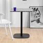 Metal Industrial Square Dining Table Cement Table for Kitchen and Dining Room Clearhalo ' dining_table' 'Dining Tables & Seating' 'Dining Tables' 'furn' 'furn_dining_table' 'Furniture' 'furniture_dining_table' 'Kitchen & Dining Furniture' 'kitchen&dining_furn' 'kitchen' 'kitchen_dining_table' 4155621