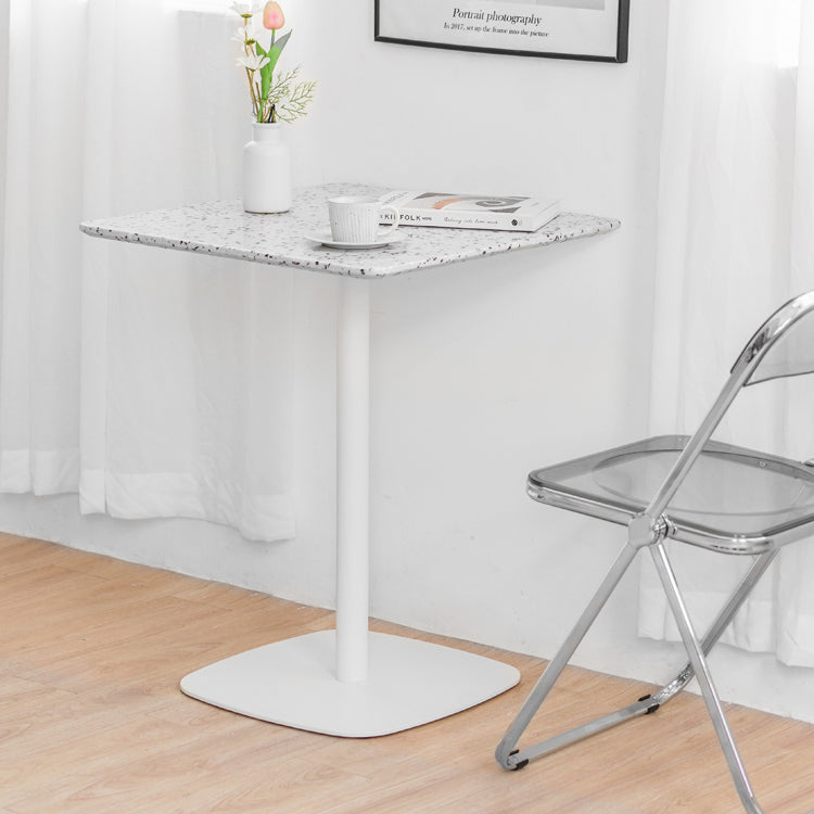 Metal Industrial Square Dining Table Cement Table for Kitchen and Dining Room Clearhalo ' dining_table' 'Dining Tables & Seating' 'Dining Tables' 'furn' 'furn_dining_table' 'Furniture' 'furniture_dining_table' 'Kitchen & Dining Furniture' 'kitchen&dining_furn' 'kitchen' 'kitchen_dining_table' 4155622