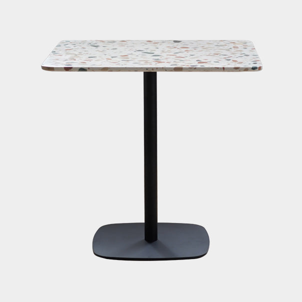Metal Industrial Square Dining Table Cement Table for Kitchen and Dining Room White-Black Without Chairs Clearhalo ' dining_table' 'Dining Tables & Seating' 'Dining Tables' 'furn' 'furn_dining_table' 'Furniture' 'furniture_dining_table' 'Kitchen & Dining Furniture' 'kitchen&dining_furn' 'kitchen' 'kitchen_dining_table' 4155631