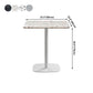 Metal Industrial Square Dining Table Cement Table for Kitchen and Dining Room Clearhalo ' dining_table' 'Dining Tables & Seating' 'Dining Tables' 'furn' 'furn_dining_table' 'Furniture' 'furniture_dining_table' 'Kitchen & Dining Furniture' 'kitchen&dining_furn' 'kitchen' 'kitchen_dining_table' 4155636