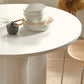 Round Dining Site Table Simple Style Solid Wood Table,35.4"L x 35.4"W x 29.5"H Clearhalo ' dining_table' 'Dining Tables & Seating' 'Dining Tables' 'furn' 'furn_dining_table' 'Furniture' 'furniture_dining_table' 'Kitchen & Dining Furniture' 'kitchen&dining_furn' 'kitchen' 'kitchen_dining_table' 4155644