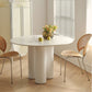 Round Dining Site Table Simple Style Solid Wood Table,35.4"L x 35.4"W x 29.5"H Clearhalo ' dining_table' 'Dining Tables & Seating' 'Dining Tables' 'furn' 'furn_dining_table' 'Furniture' 'furniture_dining_table' 'Kitchen & Dining Furniture' 'kitchen&dining_furn' 'kitchen' 'kitchen_dining_table' 4155646