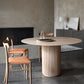 Round Solid Wood Dining Table Simplicity Style Dining Room Collection with Pedestal Casual Clearhalo ' dining_table' 'Dining Tables & Seating' 'Dining Tables' 'furn' 'furn_dining_table' 'Furniture' 'furniture_dining_table' 'Kitchen & Dining Furniture' 'kitchen&dining_furn' 'kitchen' 'kitchen_dining_table' 4155665