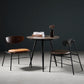 Industrial Style Dining Table Brown 4 Legs Dining Table with Black Frame Clearhalo ' dining_table' 'Dining Tables & Seating' 'Dining Tables' 'furn' 'furn_dining_table' 'Furniture' 'furniture_dining_table' 'Kitchen & Dining Furniture' 'kitchen&dining_furn' 'kitchen' 'kitchen_dining_table' 4155690