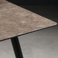 Industrial Style Dining Table Brown 4 Legs Dining Table with Black Frame Clearhalo ' dining_table' 'Dining Tables & Seating' 'Dining Tables' 'furn' 'furn_dining_table' 'Furniture' 'furniture_dining_table' 'Kitchen & Dining Furniture' 'kitchen&dining_furn' 'kitchen' 'kitchen_dining_table' 4155696