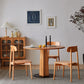 Solid Wood Round Dining Table Simplicity Dining Table with Pedestal Casual Clearhalo ' dining_table' 'Dining Tables & Seating' 'Dining Tables' 'furn' 'furn_dining_table' 'Furniture' 'furniture_dining_table' 'Kitchen & Dining Furniture' 'kitchen&dining_furn' 'kitchen' 'kitchen_dining_table' 4155709